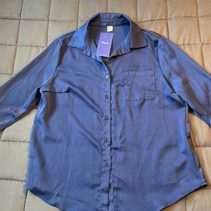 Floerns Satin Blouse